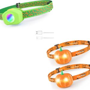 Halloween Pumpkin Headlamps