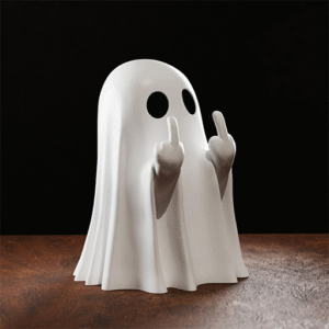 Halloween Ghost Sculpture
