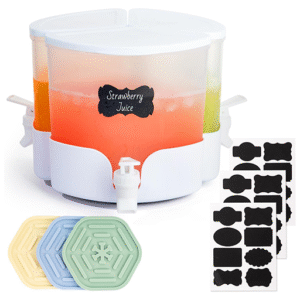 Rotatable 3-Drink Dispenser