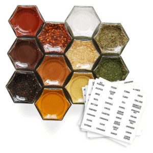 Magnetic Spice Jars