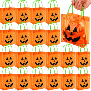 Halloween Plastic Pumpkin Bags