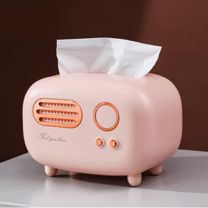 Radio Shape Tissue Cover Box